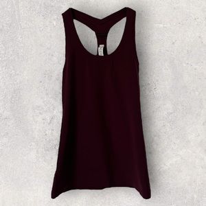 Lululemon Maroon Racerback Tank